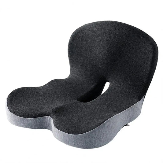 L-Shaped Seat Cushion Ergonomic Memory Foam Seat Cushion with Lumbar Support for Tailbone Pain Relief L-Shaped Back for Office